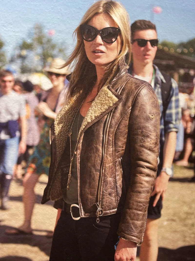 NEW KATE SHEARLING BLOUSON LADY