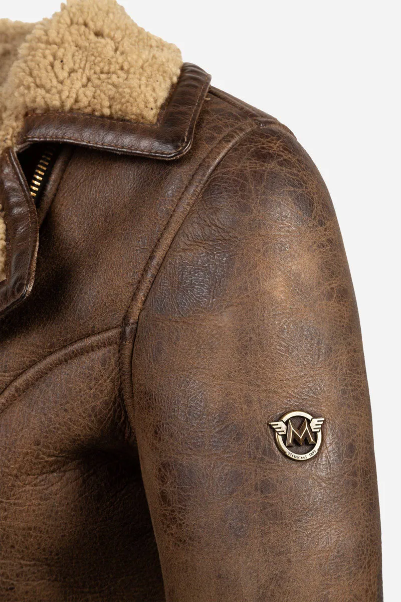 NEW KATE SHEARLING BLOUSON LADY