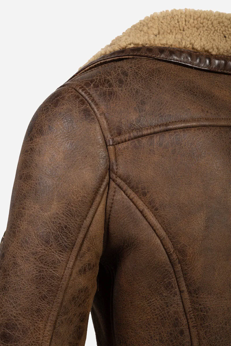 NEW KATE SHEARLING BLOUSON LADY