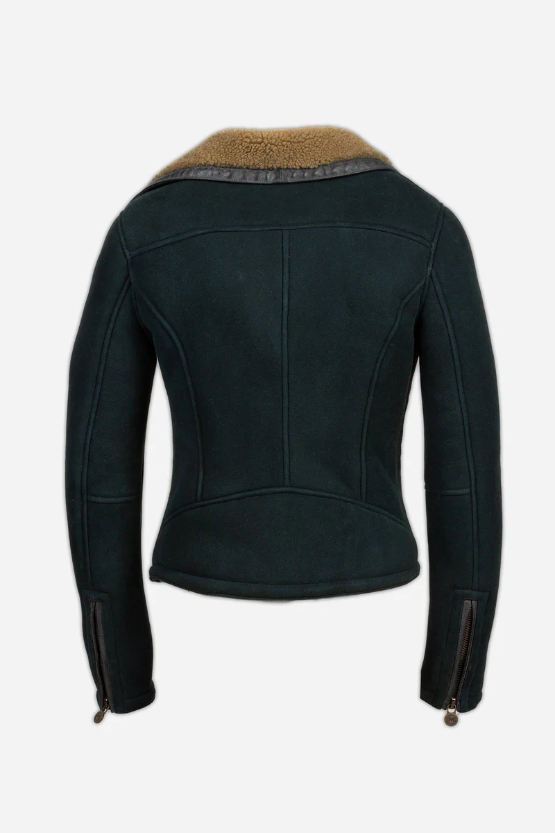 NEW KATE SHEARLING BLOUSON LADY