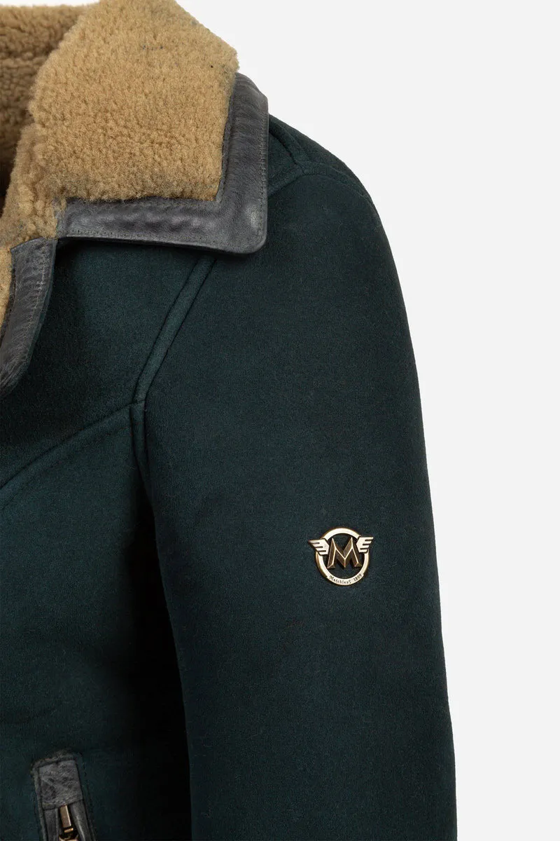 NEW KATE SHEARLING BLOUSON LADY