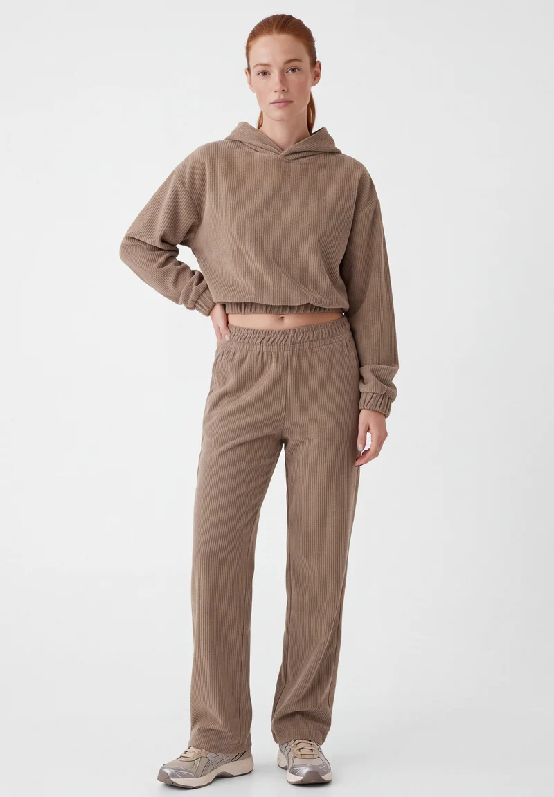 Cord-Sweathose aus Bio-Baumwolle
