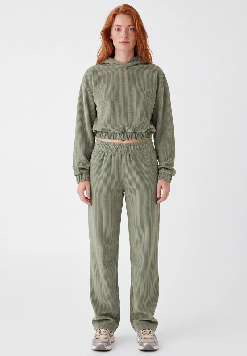 Cord-Sweathose aus Bio-Baumwolle