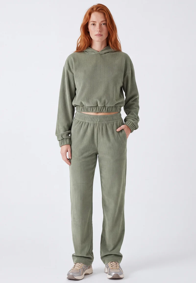 Cord-Sweathose aus Bio-Baumwolle