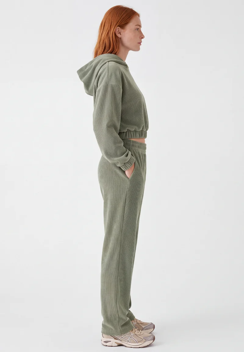 Cord-Sweathose aus Bio-Baumwolle