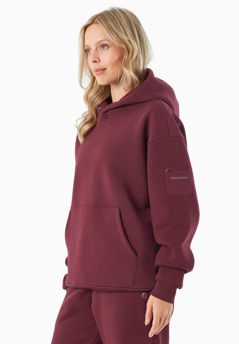 HARVINN | Essentials Travel Unisex Hoodie aus Bio-Baumwolle und recyceltem Polyester