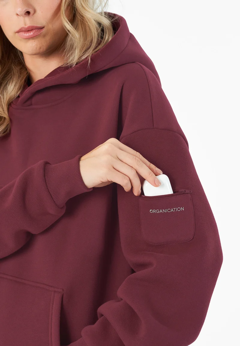 HARVINN | Essentials Travel Unisex Hoodie aus Bio-Baumwolle und recyceltem Polyester