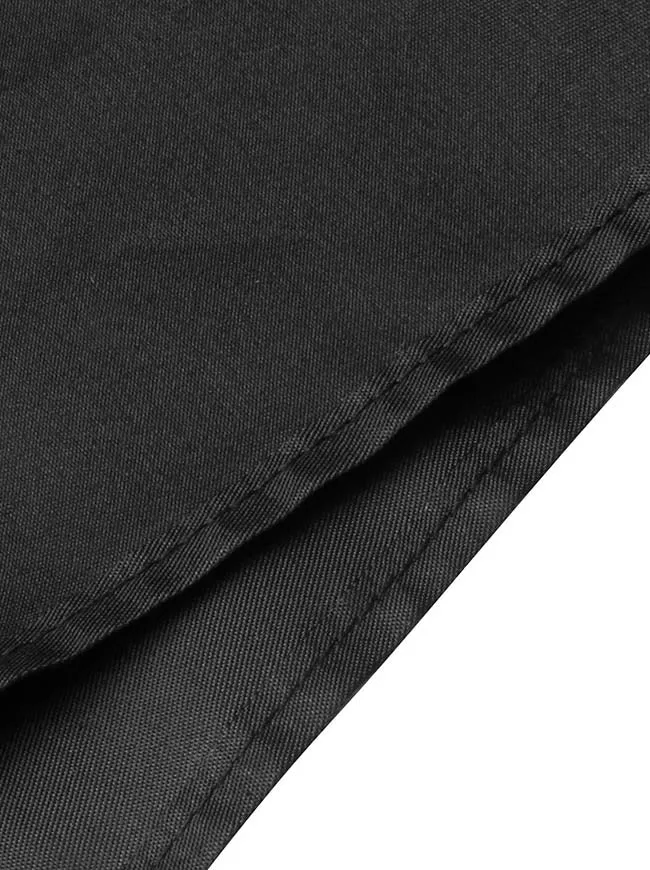 Charmian Unisex Gothic Mittelalter Kurzer Wicca Kapuzenumhang Kostüm Cosplay Zubehör