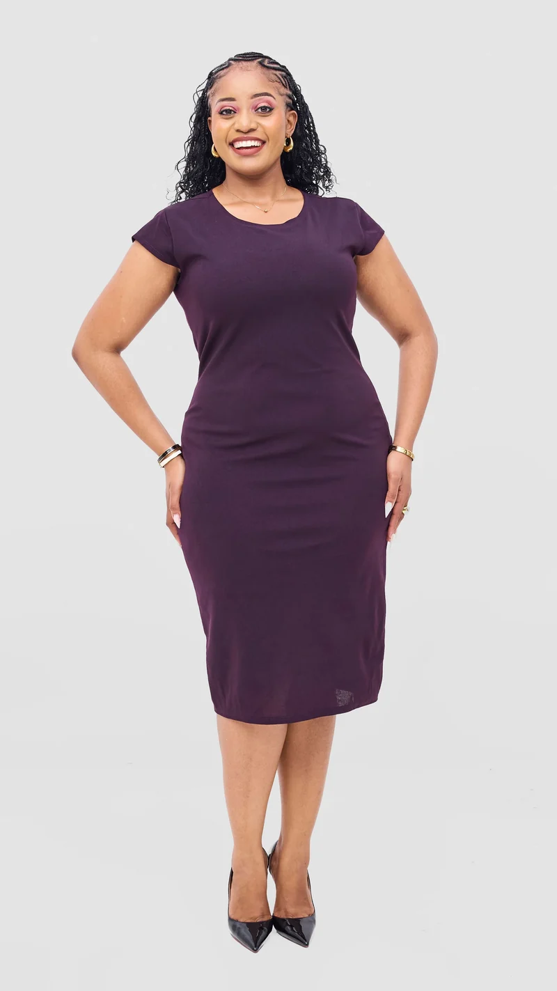 Lizola Abigael Bodycon Dress - Purple