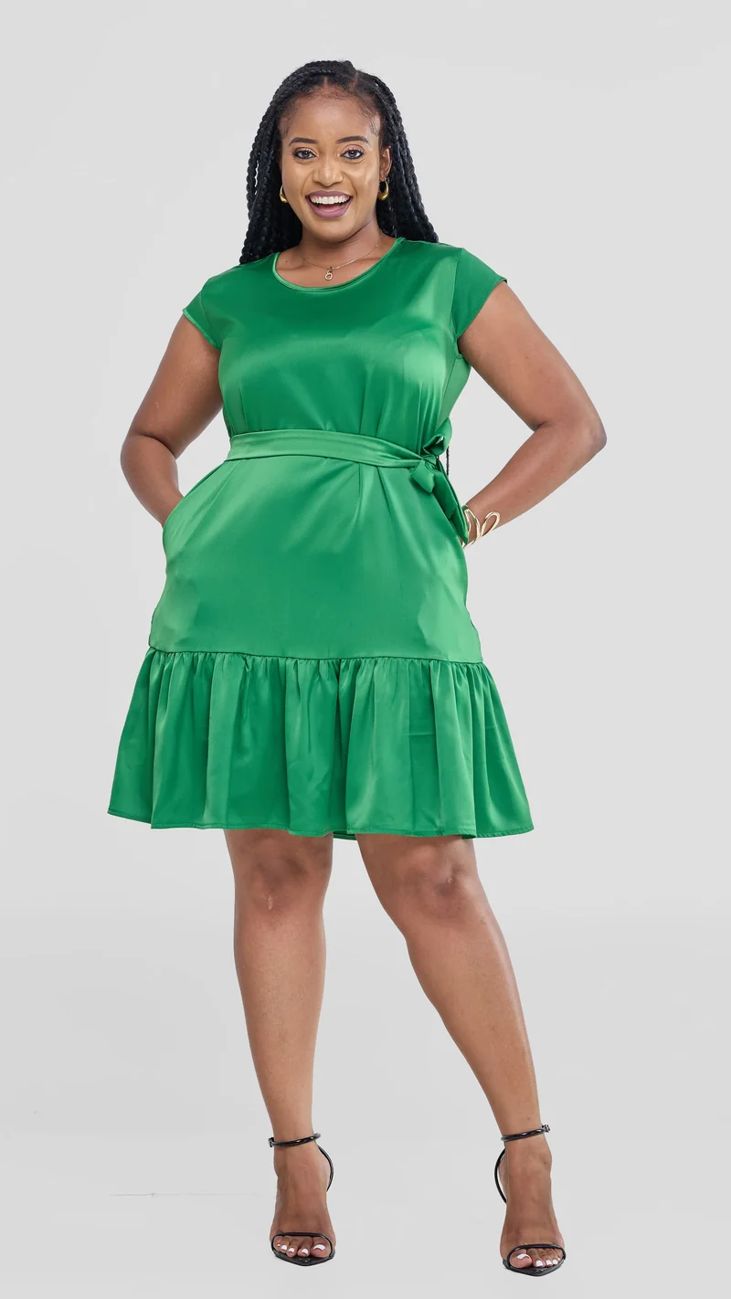 Lizola Melody Shift Dress - Green