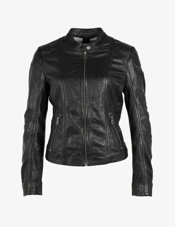 Gipsy Gwkeili Lasv Lederjacke Schwarz