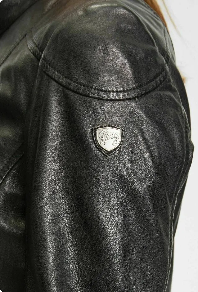 Gipsy Gwkeili Lasv Lederjacke Schwarz