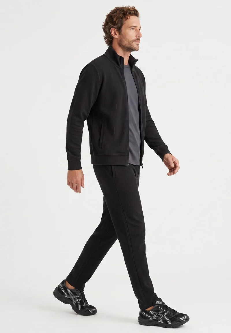 JORRIN | Waffel-Jacke aus Bio-Baumwolle & recyceltem Polyester