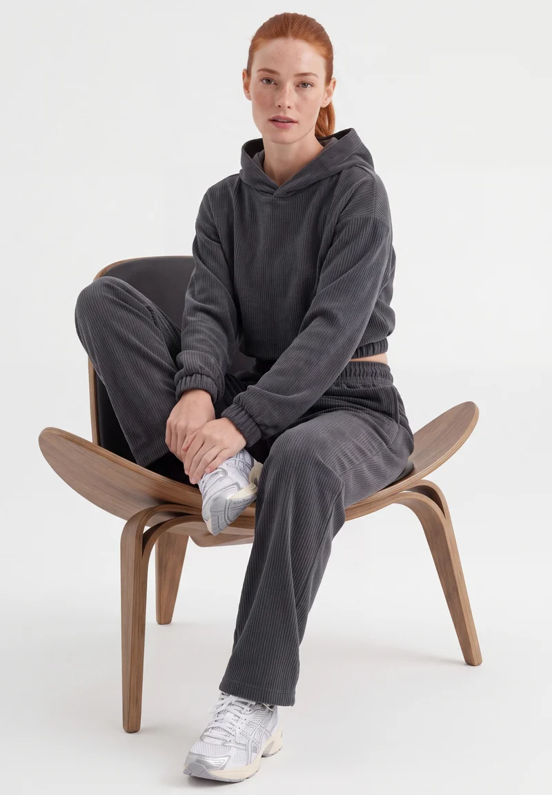 Cord-Sweathose aus Bio-Baumwolle