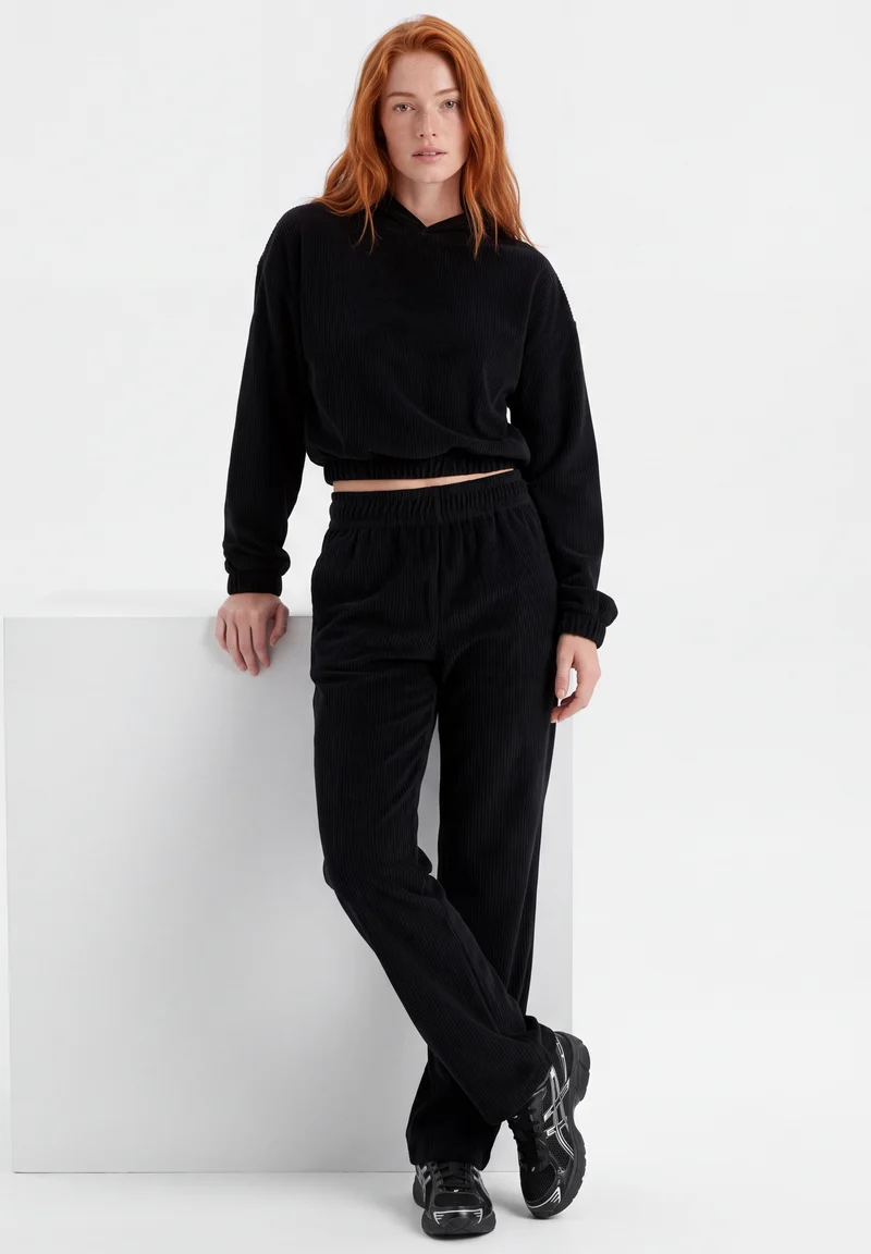 Cord-Sweathose aus Bio-Baumwolle