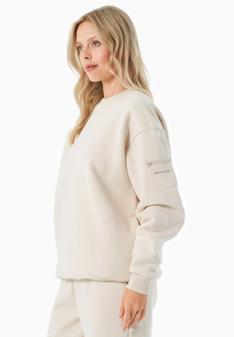 SAYLORR | Essentials Travel Unisex Sweatshirt aus Bio-Baumwolle und recyceltem Polyester