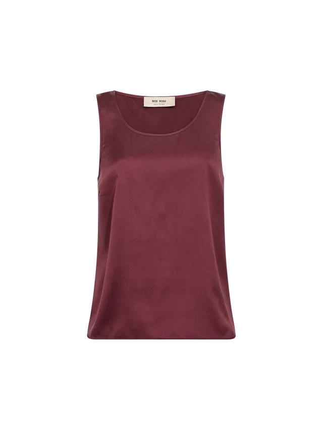 Camisole fluide à encolure ronde Astrid