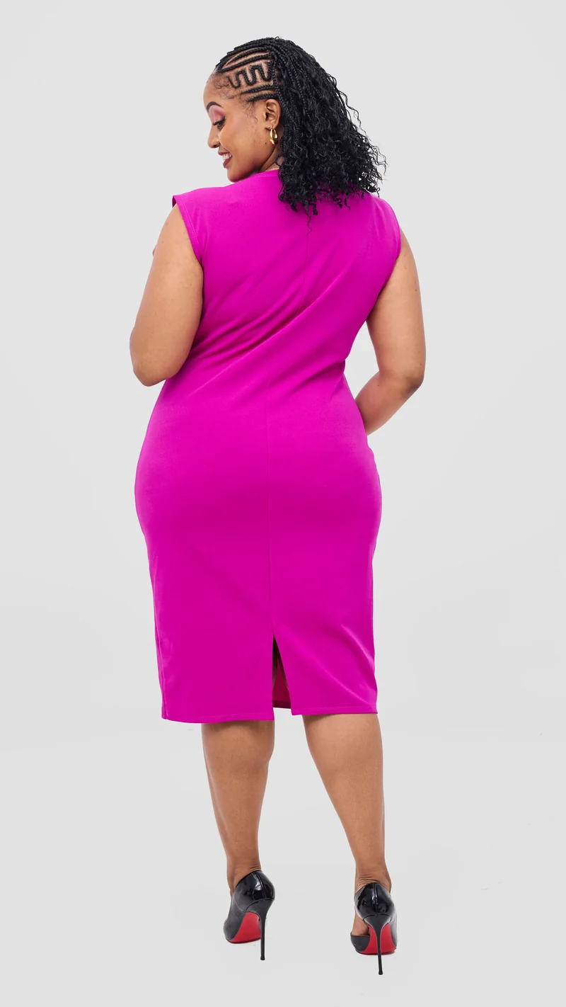 Lizola Ada Bodycon Dress - Pink
