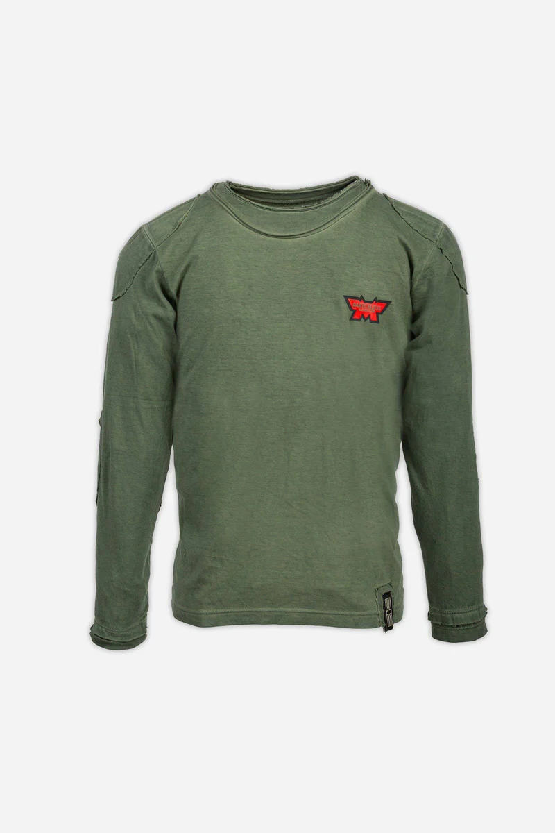 BASIC M L/S T-SHIRT MAN