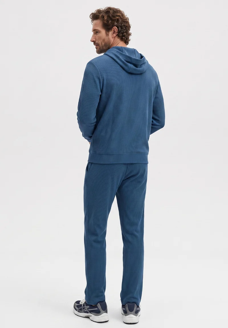 HECTORR | Waffel Hoodie aus Bio-Baumwolle & recyceltem Polyester