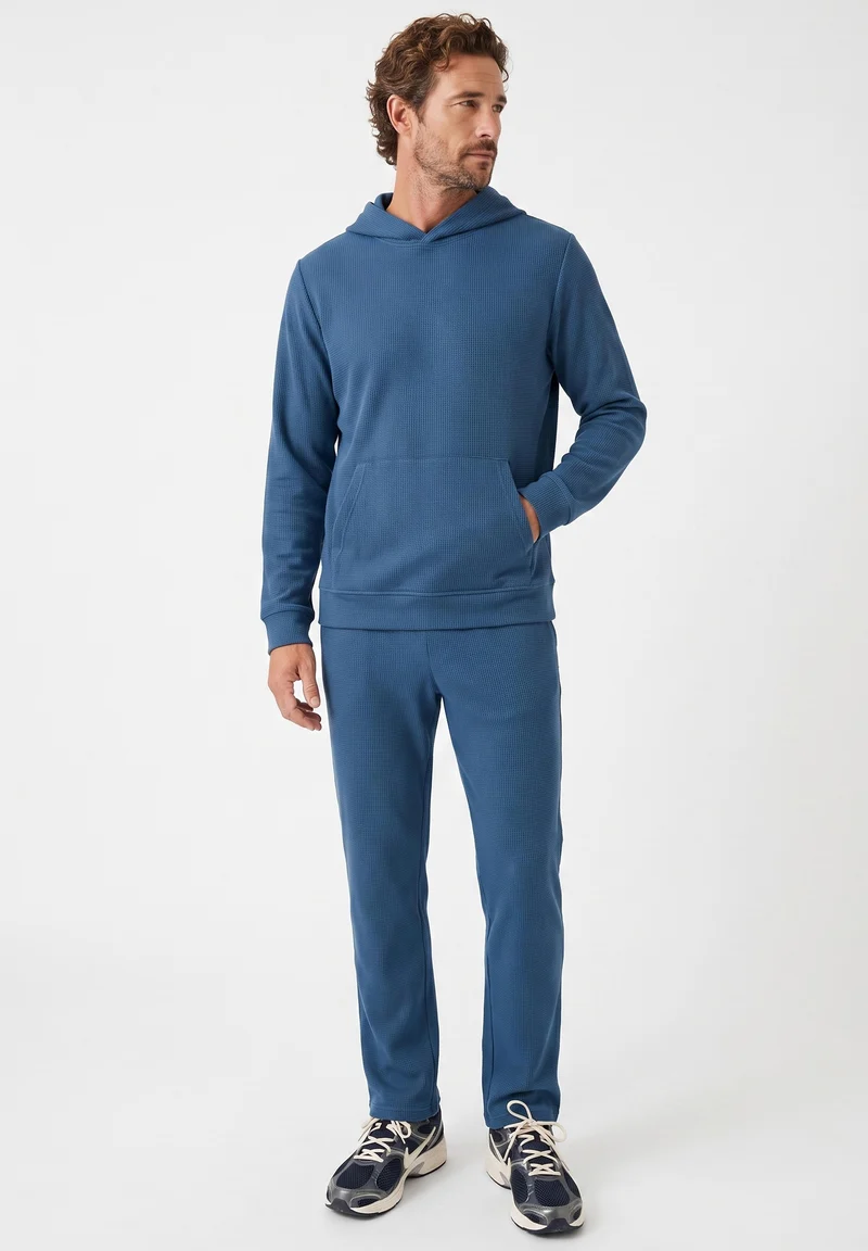HECTORR | Waffel Hoodie aus Bio-Baumwolle & recyceltem Polyester