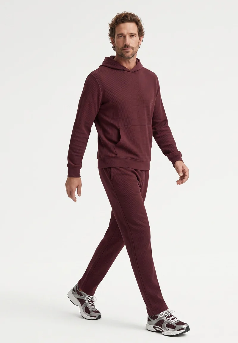 HECTORR | Waffel Hoodie aus Bio-Baumwolle & recyceltem Polyester