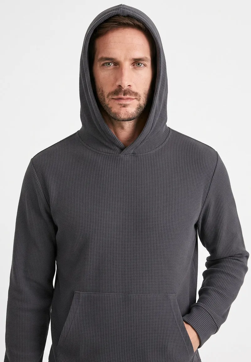 HECTORR | Waffel Hoodie aus Bio-Baumwolle & recyceltem Polyester