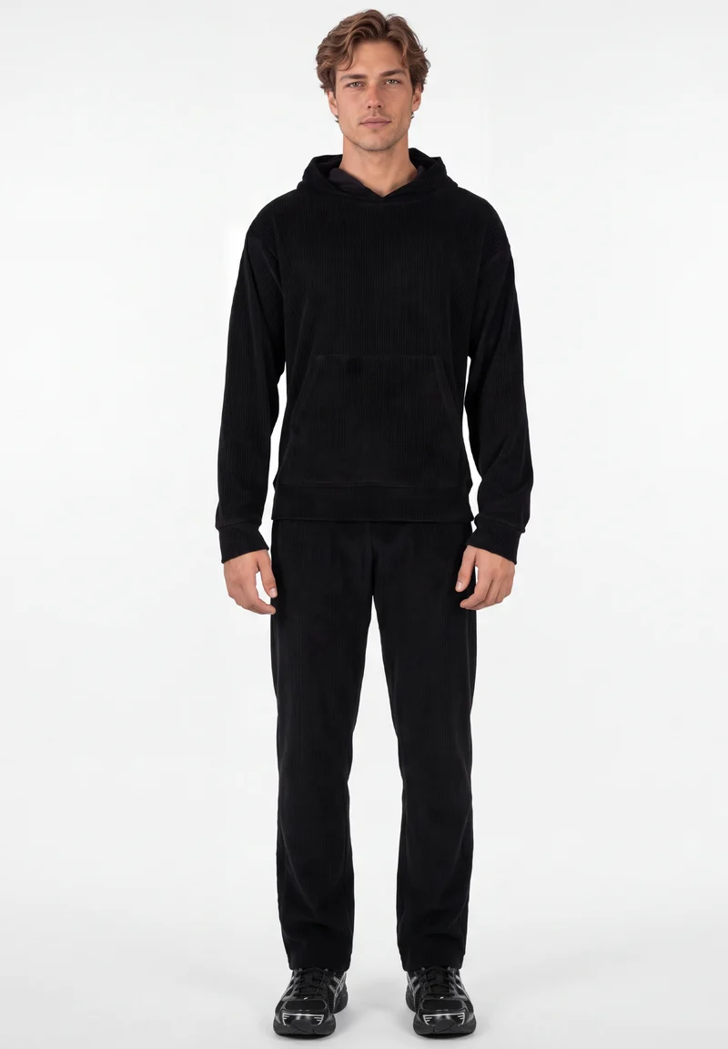 Cord-Hoodie aus Bio-Baumwolle