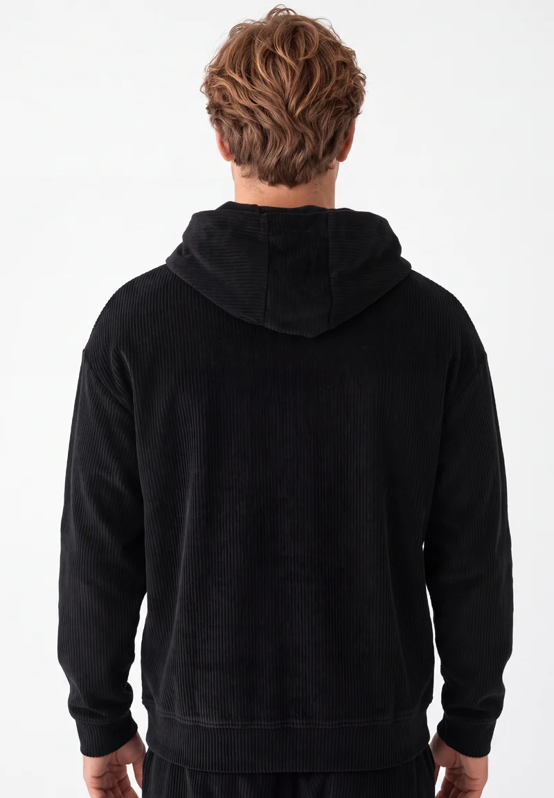 Cord-Hoodie aus Bio-Baumwolle