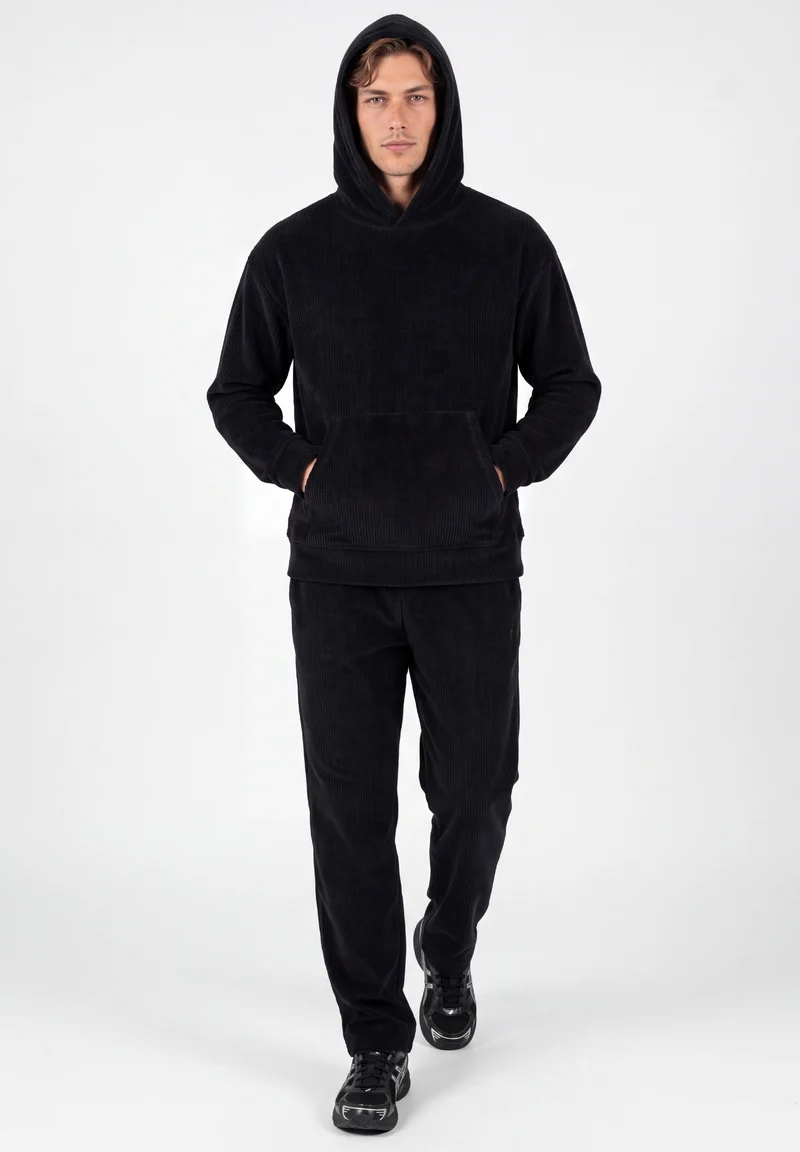 Cord-Hoodie aus Bio-Baumwolle