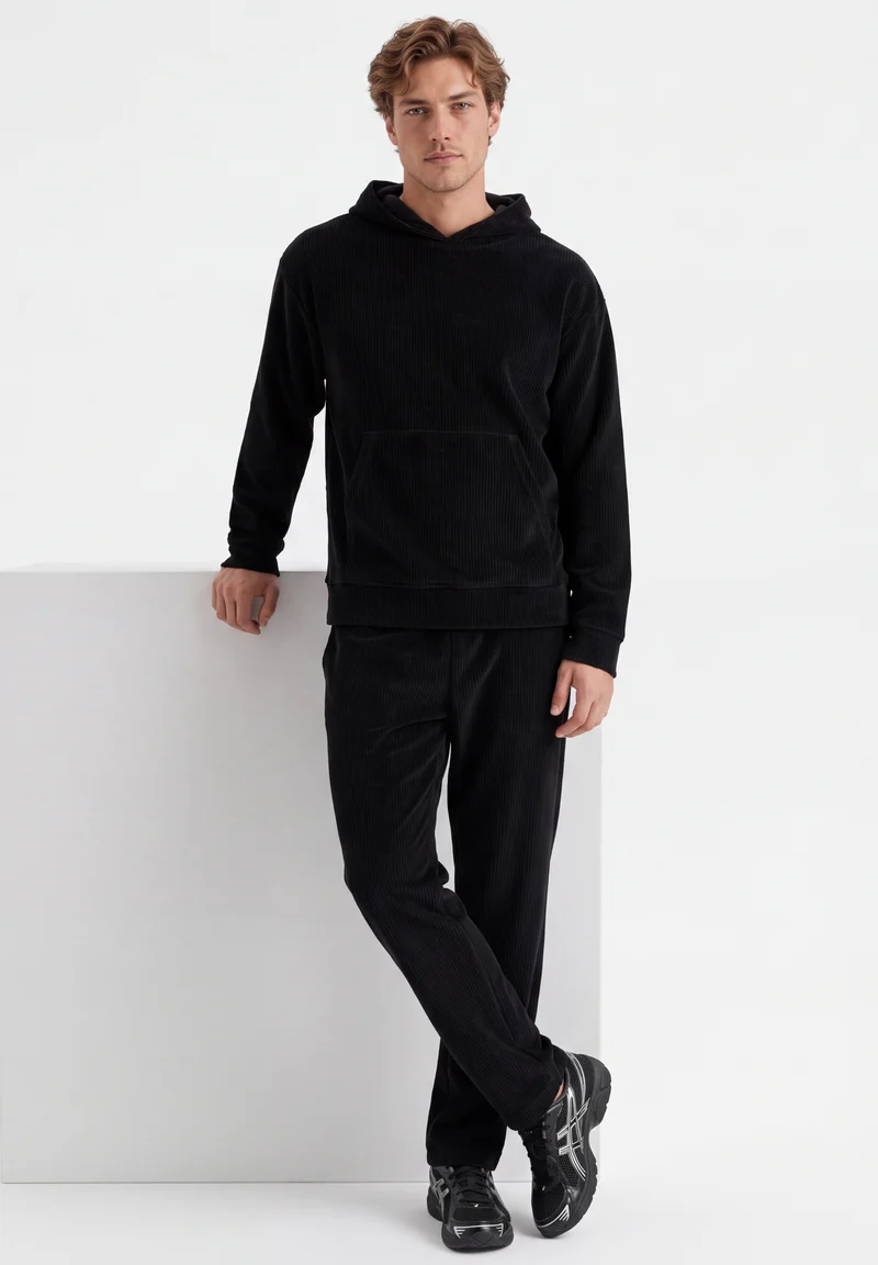 Cord-Hoodie aus Bio-Baumwolle
