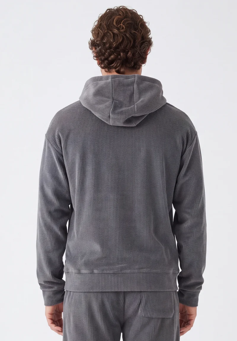 Cord-Hoodie aus Bio-Baumwolle