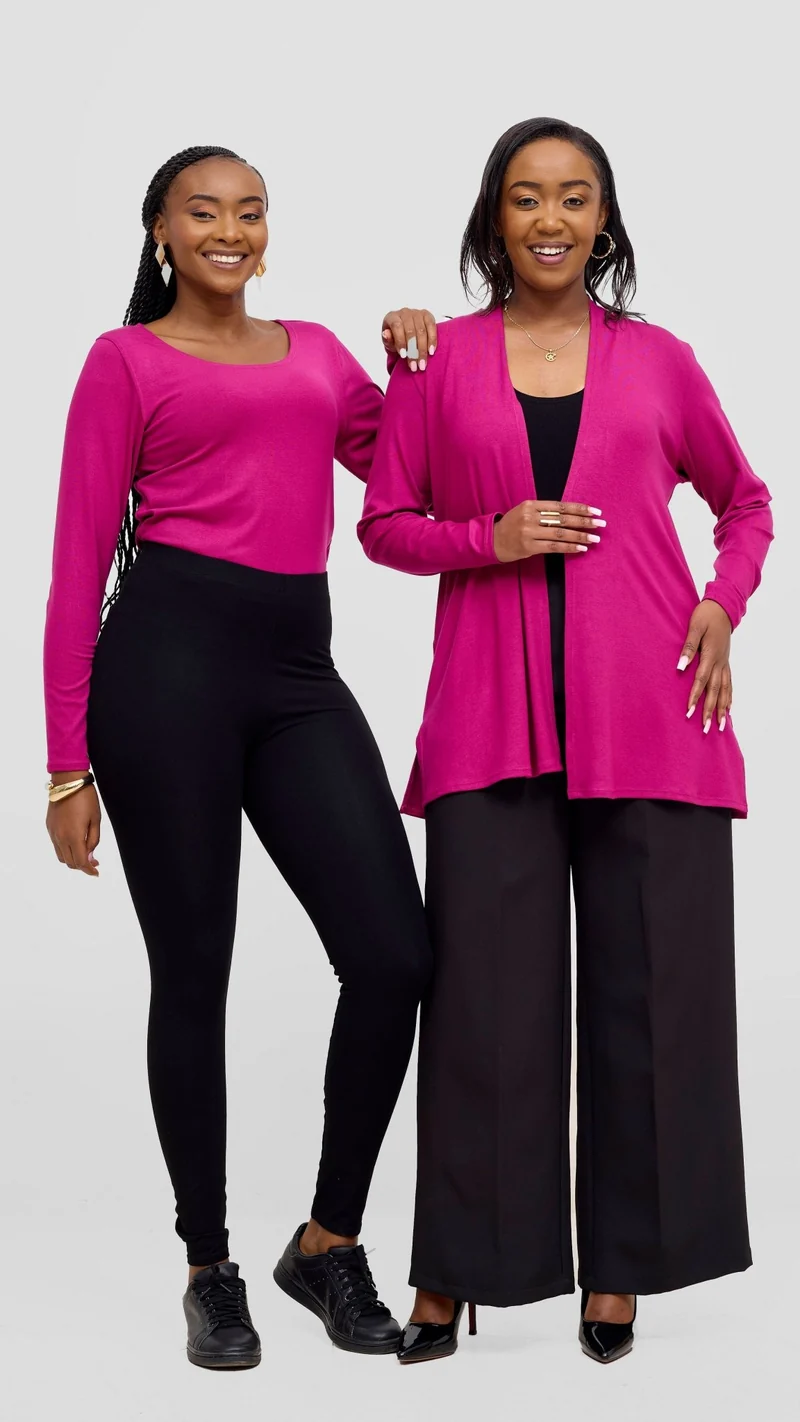 Vivo Leila Short Waterfall - Fuschia