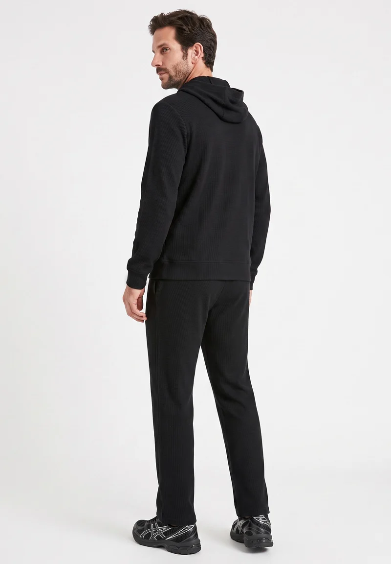 HECTORR | Waffel Hoodie aus Bio-Baumwolle & recyceltem Polyester