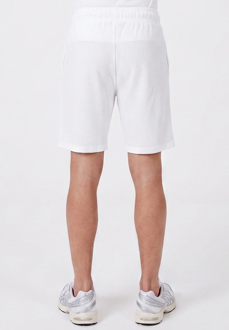 STEVVEN | Waffel-Shorts aus Bio-Baumwolle & recyceltem Polyester