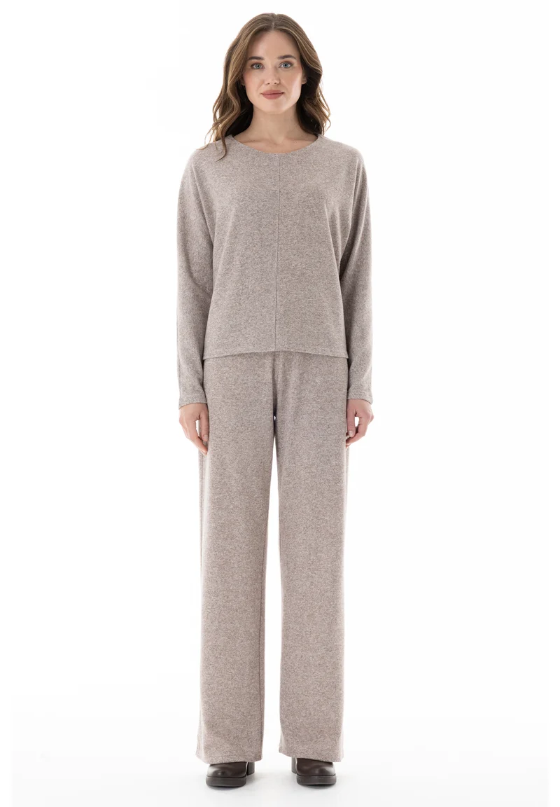 Longsleeve aus Bio-Baumwolle und recyceltem Polyester