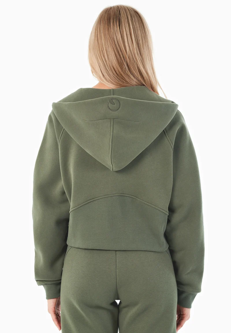 JODDY | Essentials Full Zip-Hoodie aus Bio-Baumwolle und recyceltem Polyester