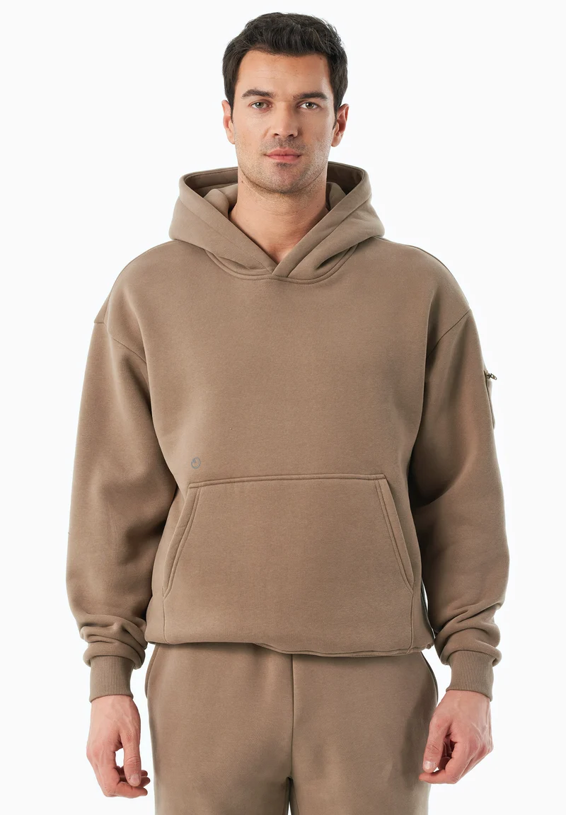 HARVINN | Essentials Travel Unisex Hoodie aus Bio-Baumwolle und recyceltem Polyester