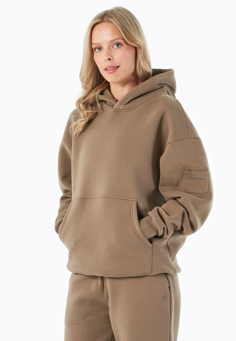 HARVINN | Essentials Travel Unisex Hoodie aus Bio-Baumwolle und recyceltem Polyester