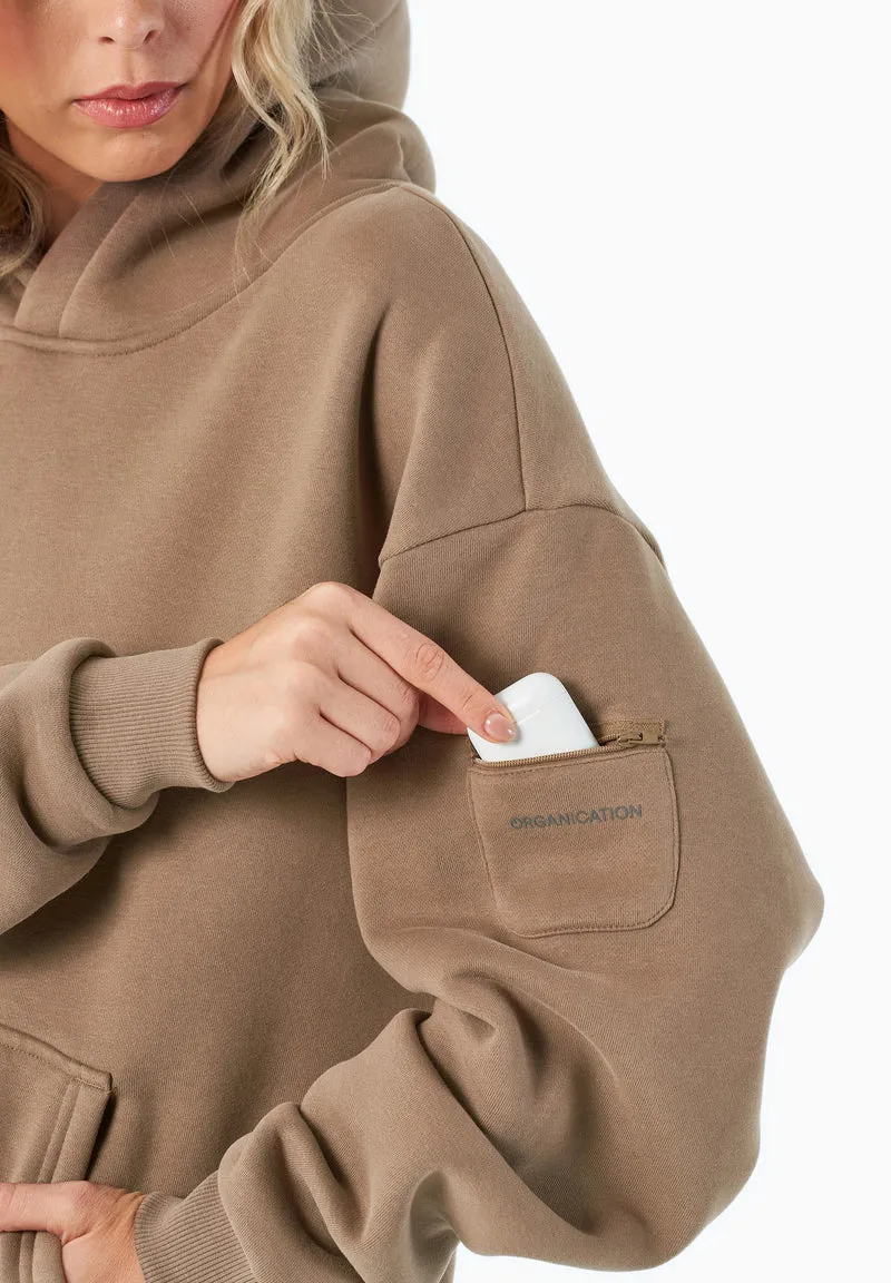 HARVINN | Essentials Travel Unisex Hoodie aus Bio-Baumwolle und recyceltem Polyester