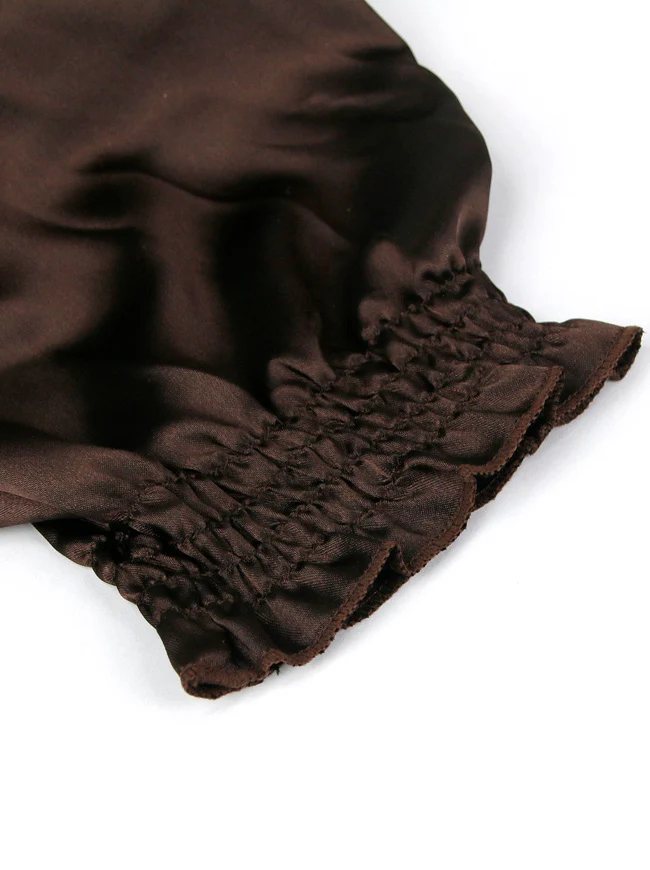 Renaissance Victorian Brocade Langarm Überbüste Korsett Bustier Top