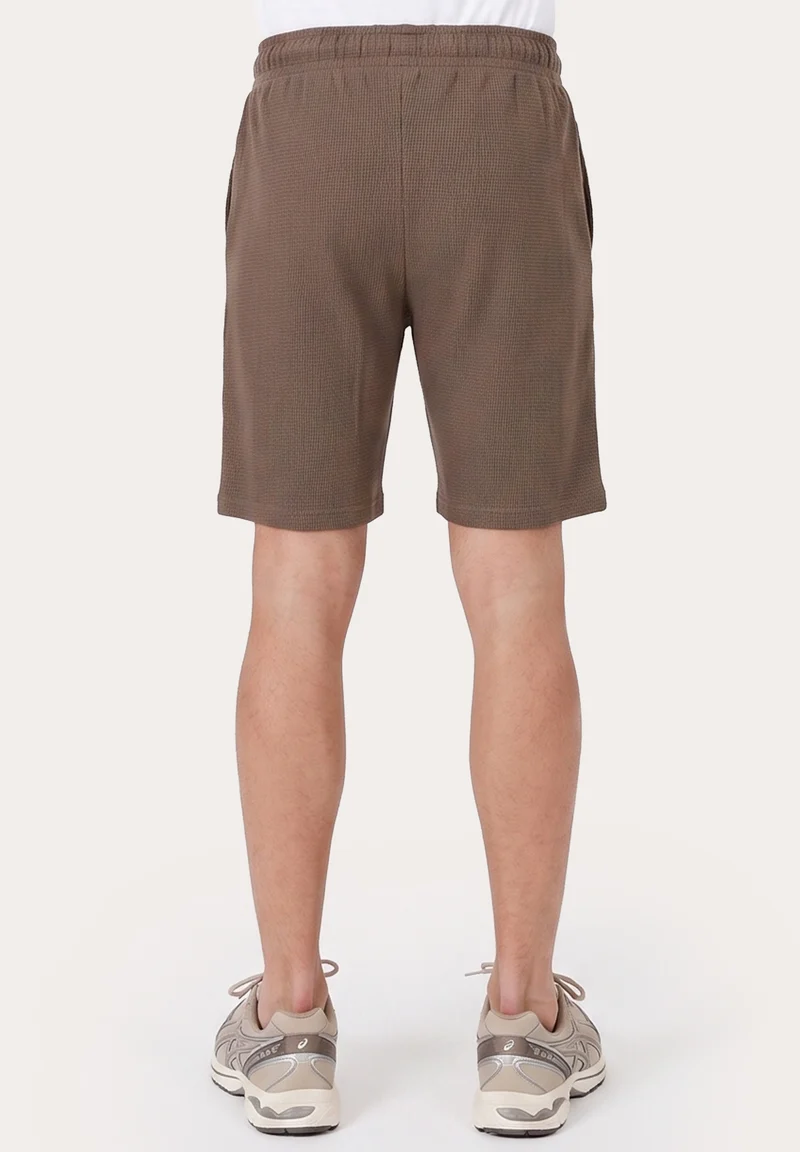 STEVVEN | Waffel-Shorts aus Bio-Baumwolle & recyceltem Polyester