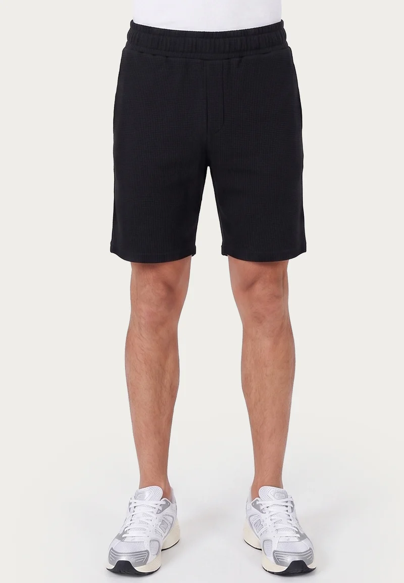 STEVVEN | Waffel-Shorts aus Bio-Baumwolle & recyceltem Polyester