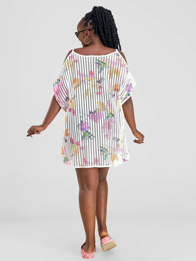 Smash By Kaly Hey Beach Lace Cover-up - Floral