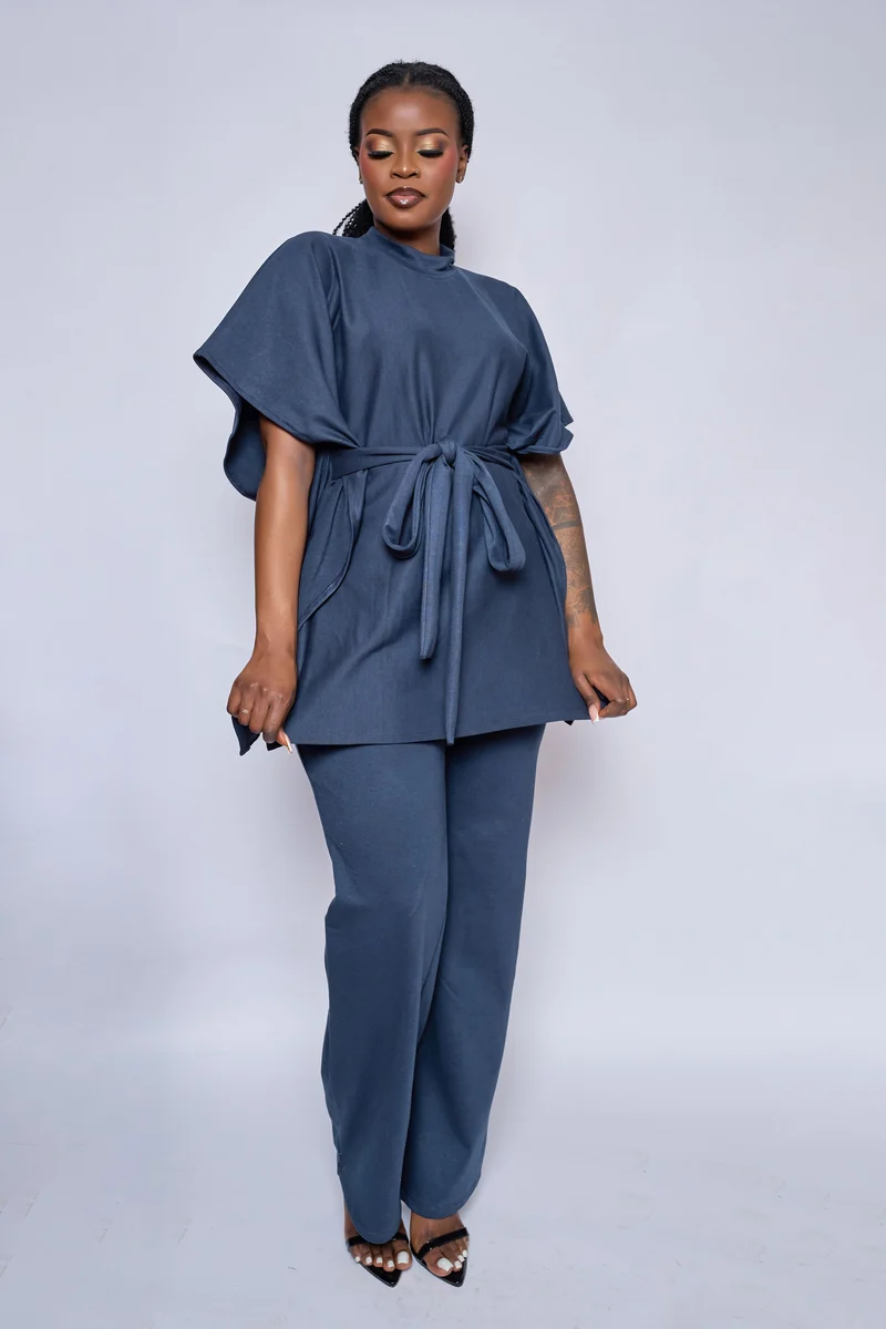 Plainchic Nairobi Sheila Set – Navy Blue