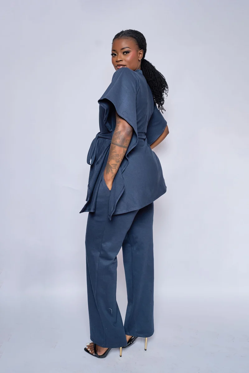 Plainchic Nairobi Sheila Set – Navy Blue