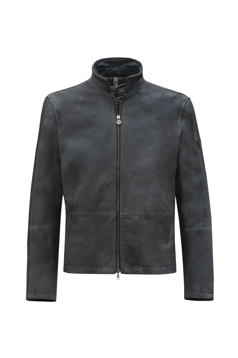CRAIG BLOUSON MAN NAVY Nubuk