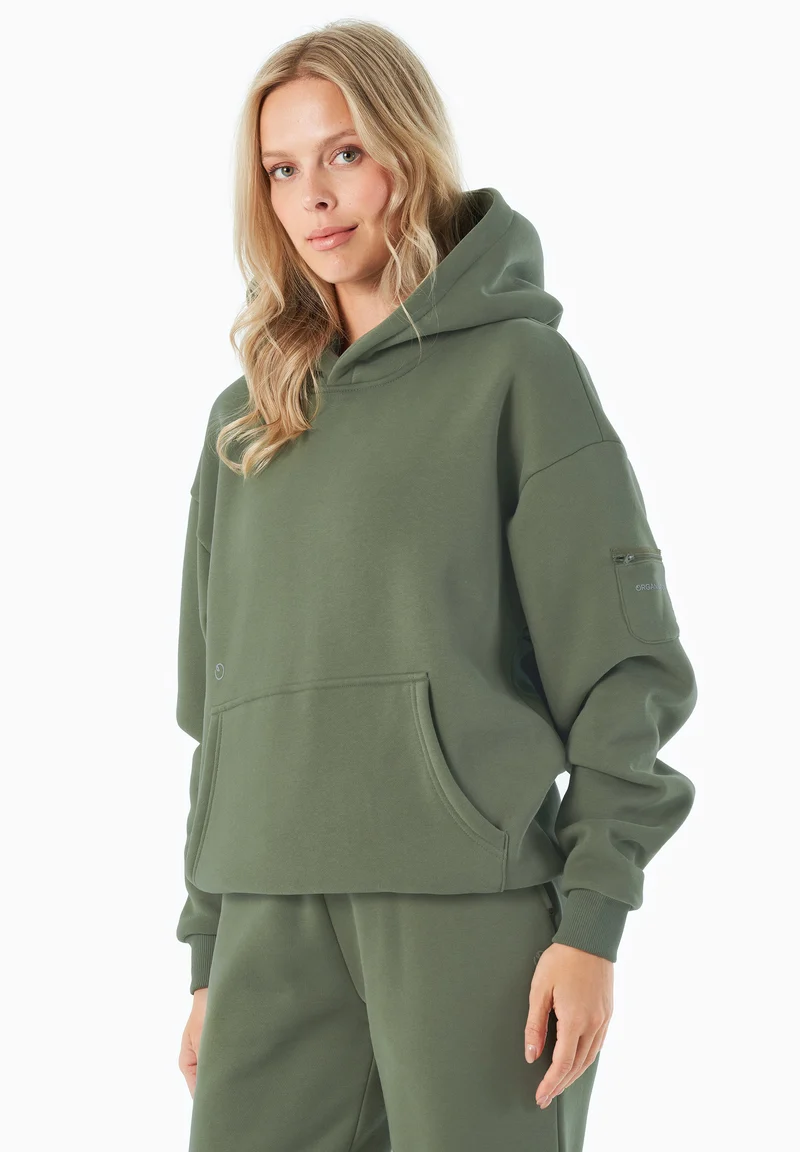 HARVINN | Essentials Travel Unisex Hoodie aus Bio-Baumwolle und recyceltem Polyester