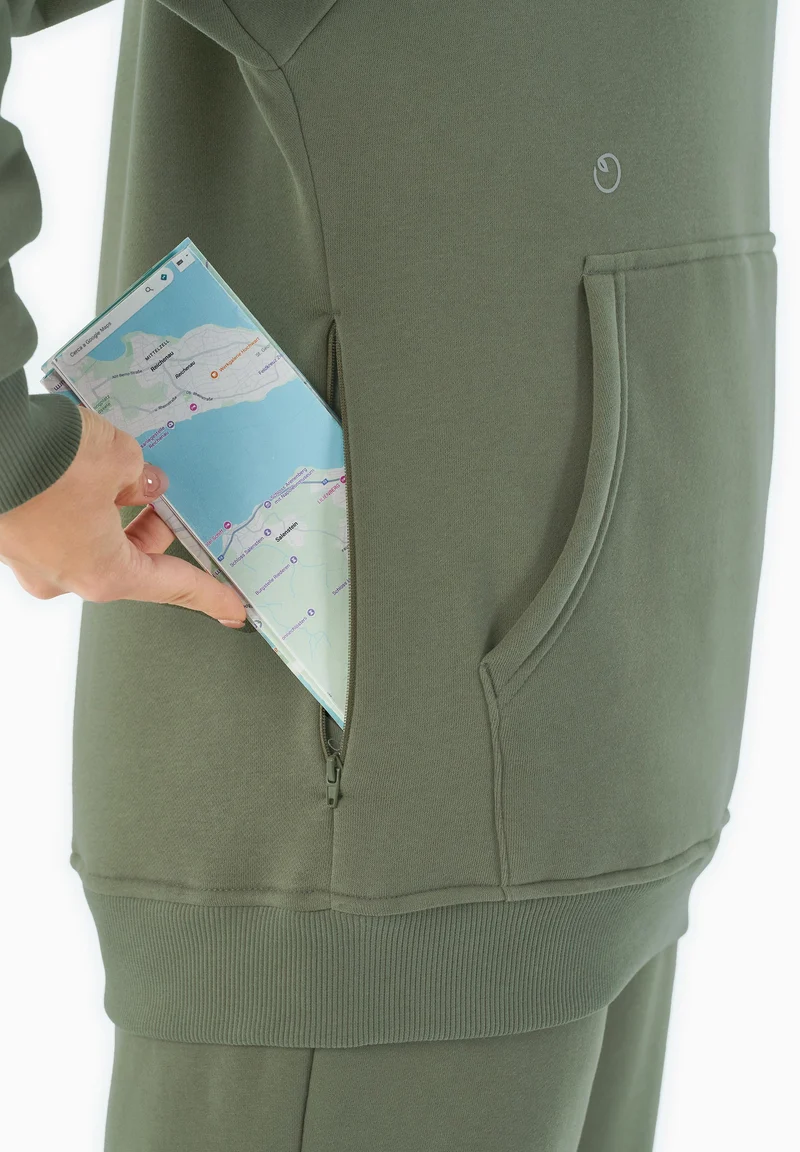HARVINN | Essentials Travel Unisex Hoodie aus Bio-Baumwolle und recyceltem Polyester