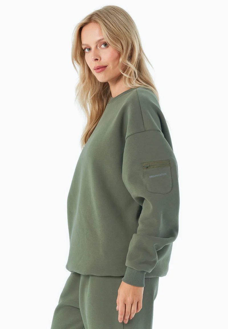 SAYLORR | Essentials Travel Unisex Sweatshirt aus Bio-Baumwolle und recyceltem Polyester